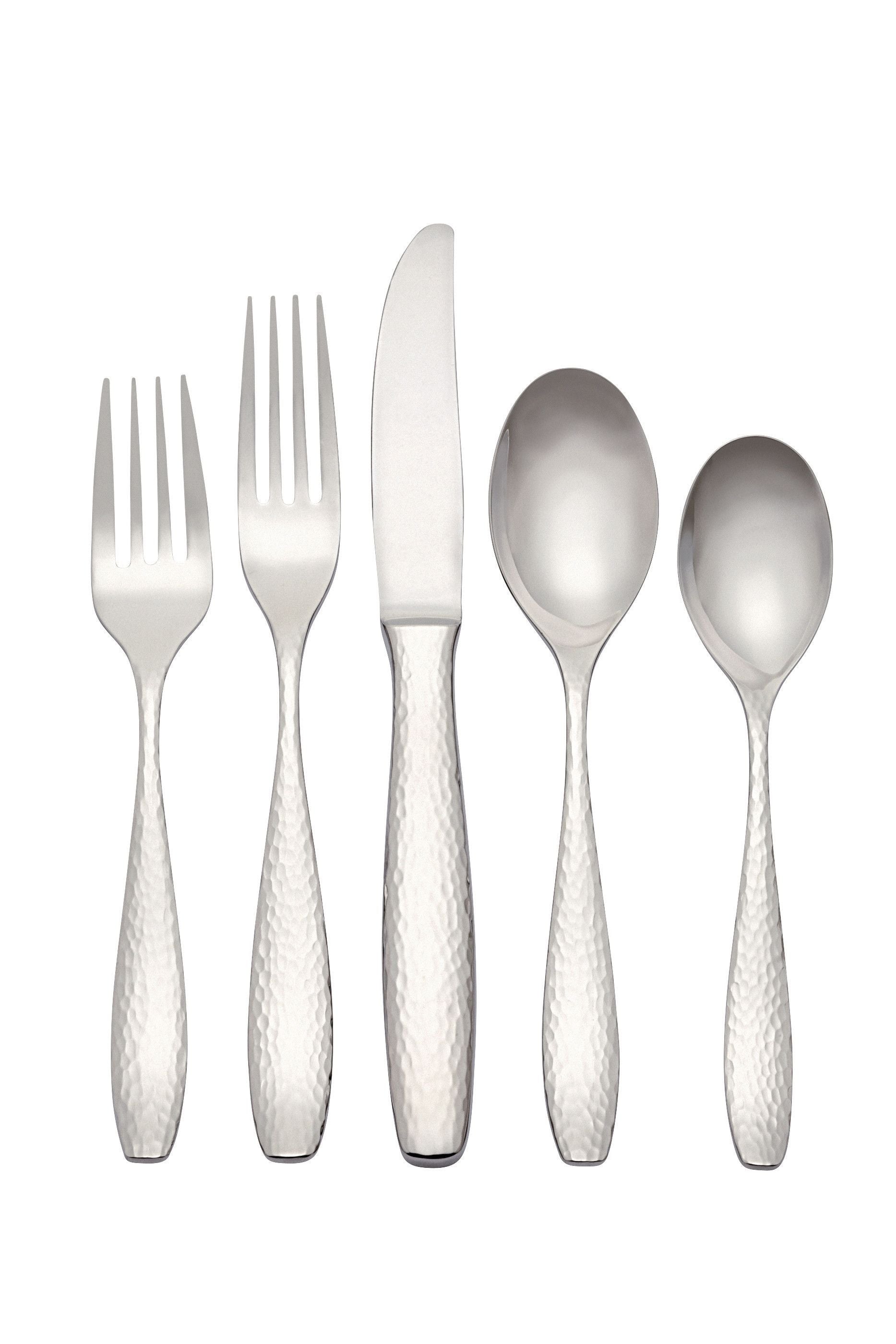  Reed & Barton Palmer 65-Piece Flatware Set - Stainless Steel - Bonton