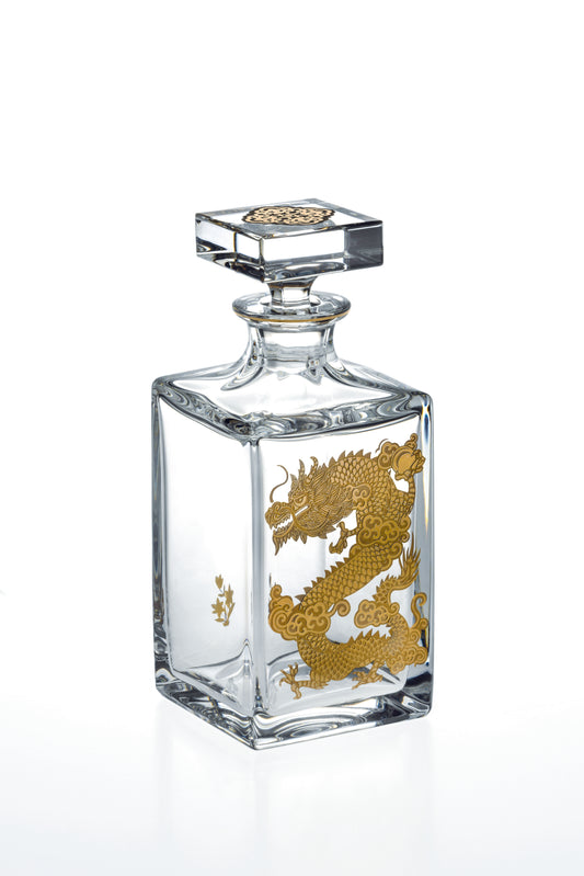 Golden Dragon Whisky Decanter