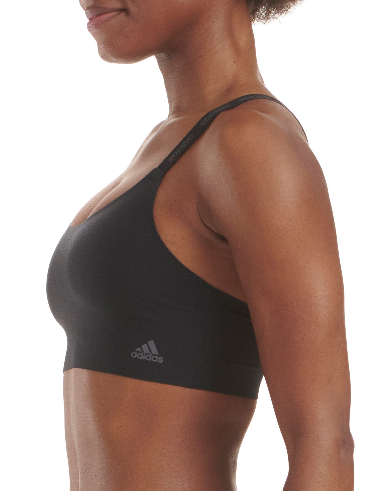  Adidas Scoop Lounge Activewear Bra - Black - Bonton