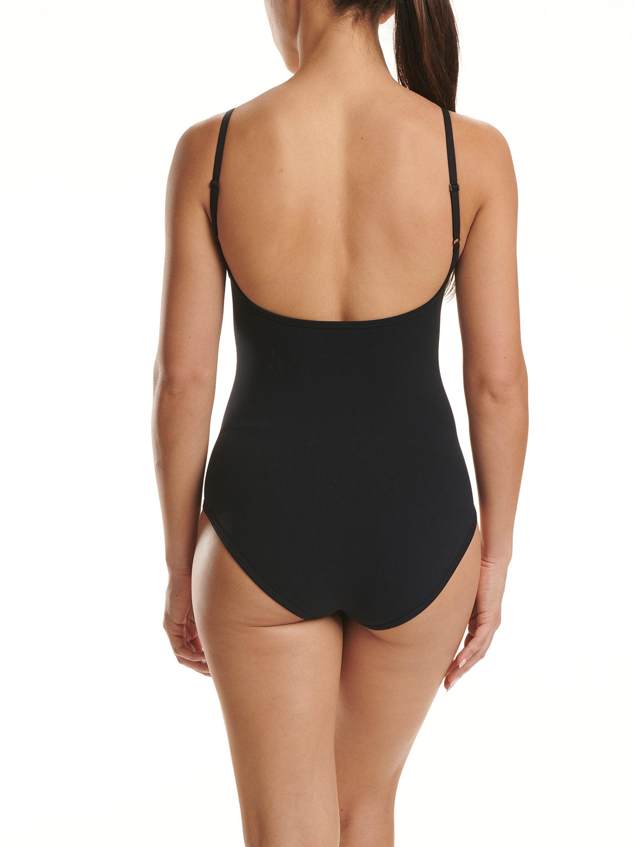  Adidas Seamless Bodysuit with 4-way Stretch Fabric - Black - Bonton