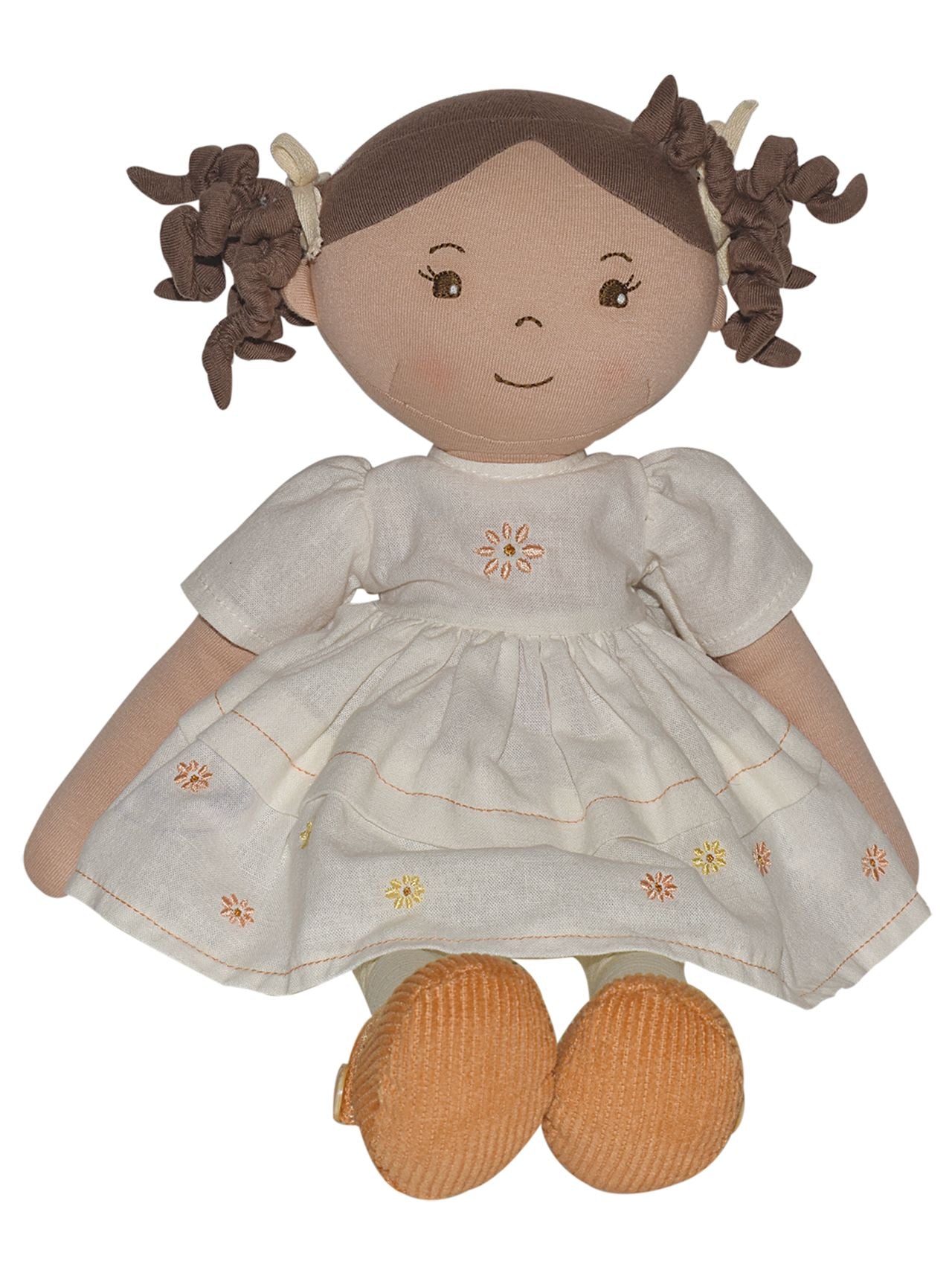  Cecilia Doll in Cream Dress - Ivory - Bonton