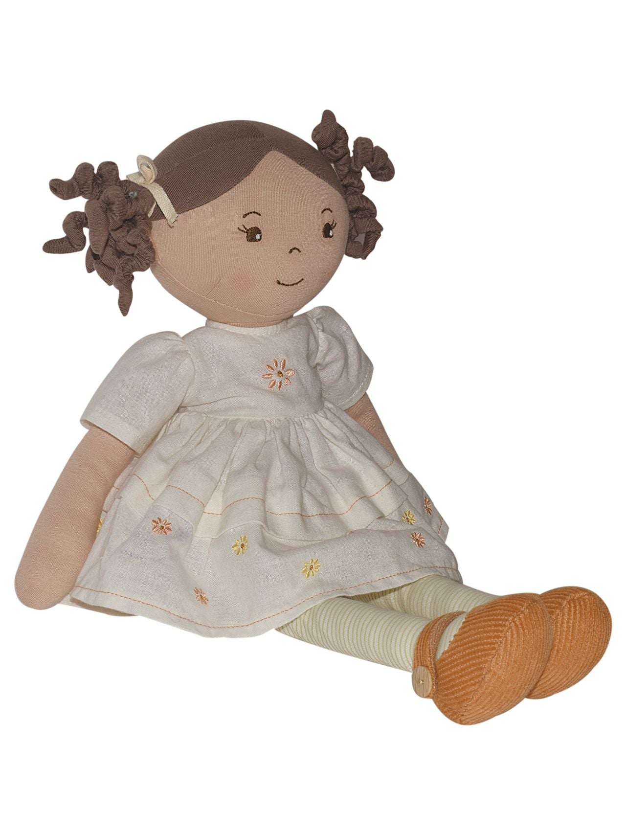  Cecilia Doll in Cream Dress - Ivory - Bonton