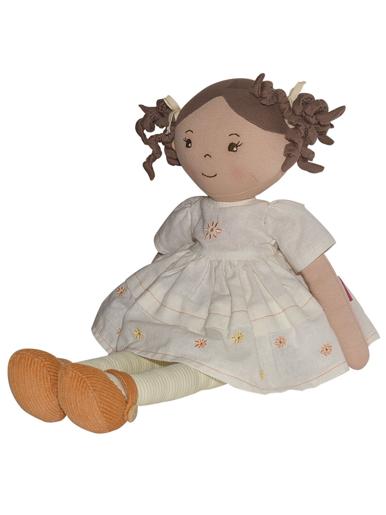  Cecilia Doll in Cream Dress - Ivory - Bonton