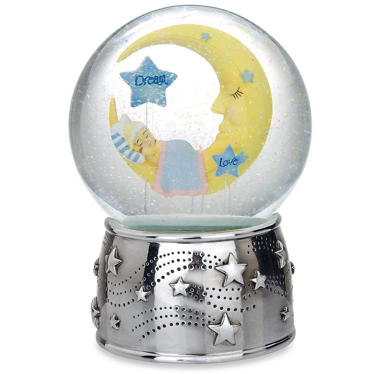  Reed & Barton Sweet Dream Water Globe - Stainless Steel - Bonton