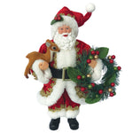 12" Santa and his Buddy Figurine