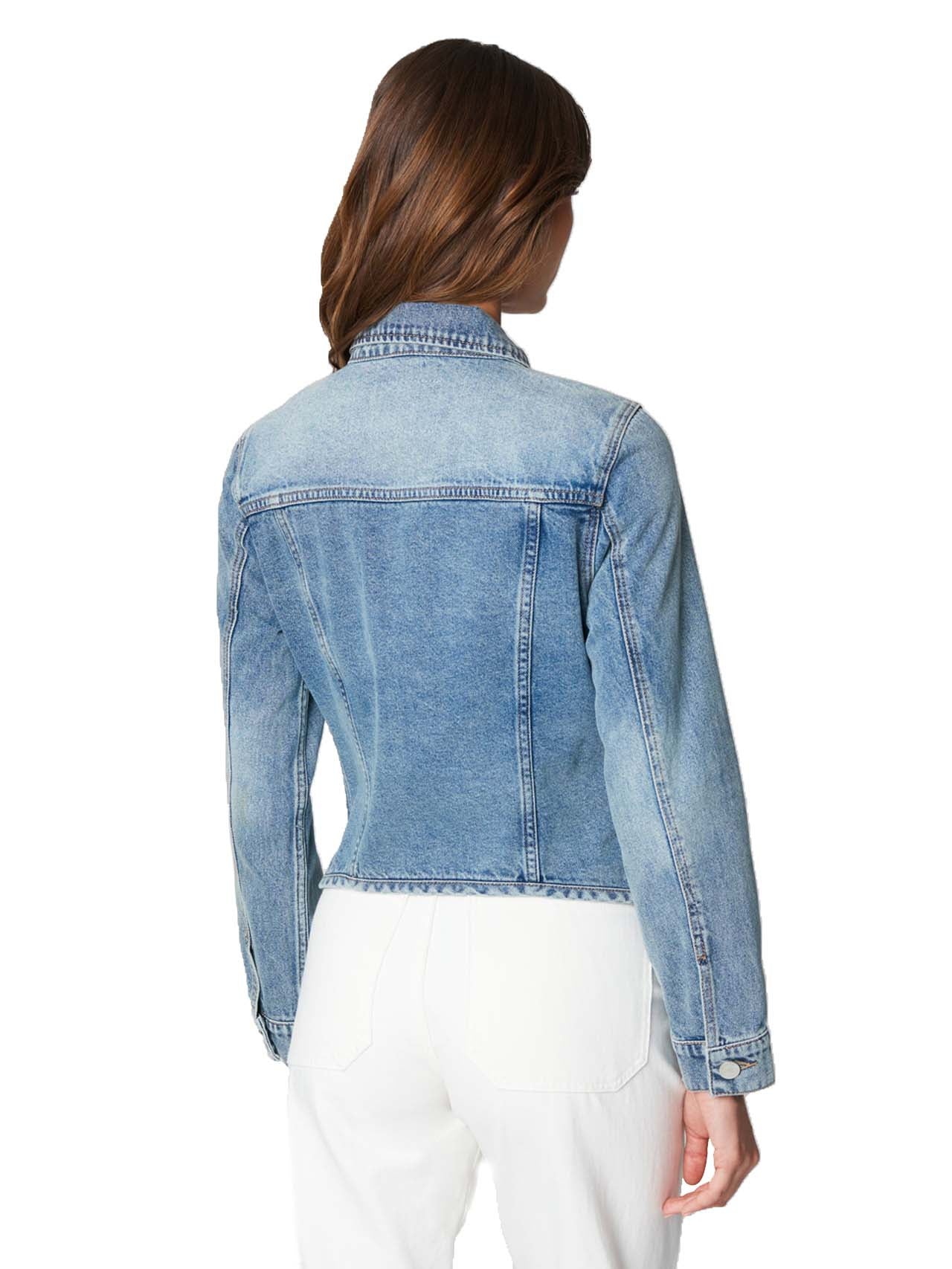  BlankNYC Fitted Denim Jacket - Blue - Bonton