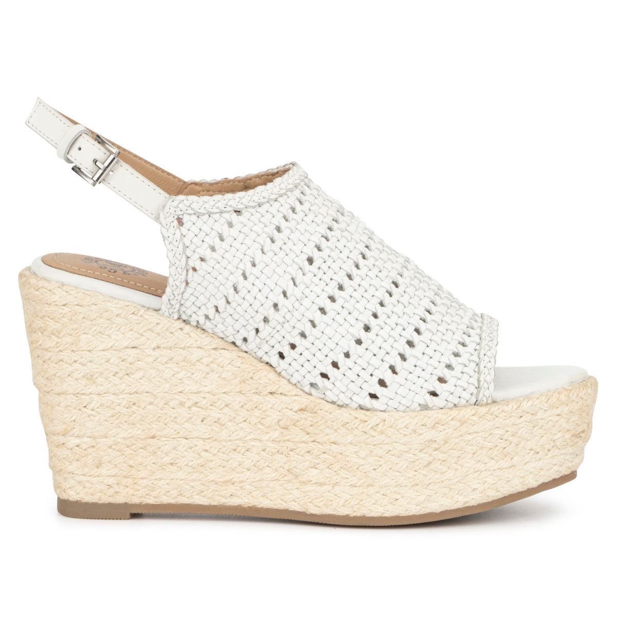  Women's Cynthia Wedge - White - Bonton