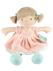 Pia Doll in Peach Dress