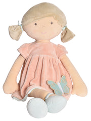 Jumbo Pia Doll in Peach Dress