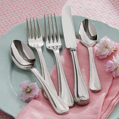 Vintage Jewel 5-Piece Flatware Set