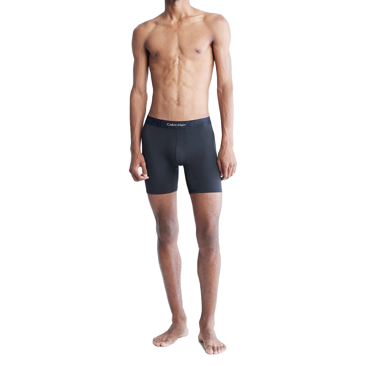  Calvin Klein Embossed Icon Micro Boxer Brief - Blue Shadow - Bonton