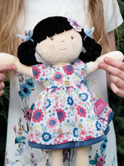 Lilac Doll in Floral Dress