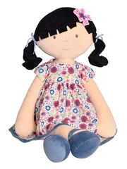 Jumbo Lilac Doll in Floral Dress