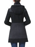 Women's Gia Hooded Wool Coat