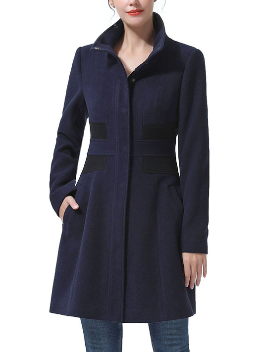 Women's Ari Fit & Flare Wool Coat