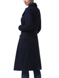 Women's Bri Long Wool Peacoat