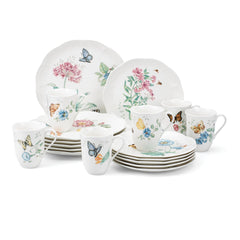 Butterfly Meadow 18-Piece Dinnerware Set