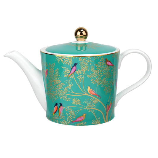 Sara Miller Chelsea Collection Green Teapot