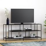 Martel TV Stand with Metal Shelves for TV's up to 60"