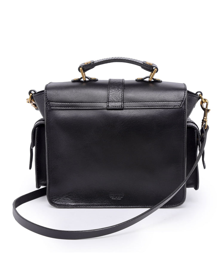 Convenient Crossbody Leather Travel Bag w/ Pockets