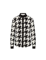 Printed Button Down Blouse