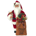 15" COFFEE Santa CLAUS