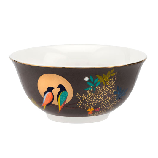 Sara Miller Chelsea Collection Brown Bowl