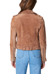 Women's Suede Motorcycle Jacket