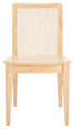  Safavieh Benicio Rattan Dining Chair Set of 2 - Natural / Natural - Bonton