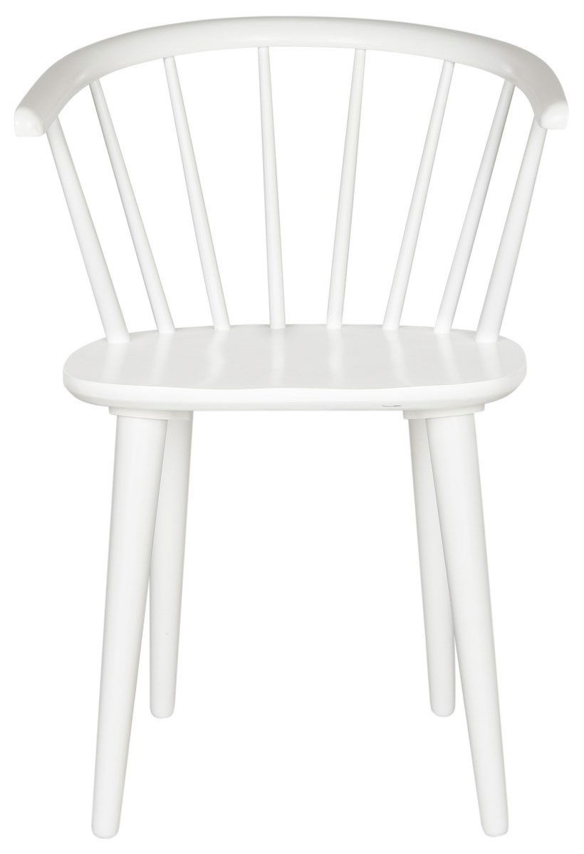  Safavieh Blanchard Spindle Side Chair Set of 2 - White - Bonton