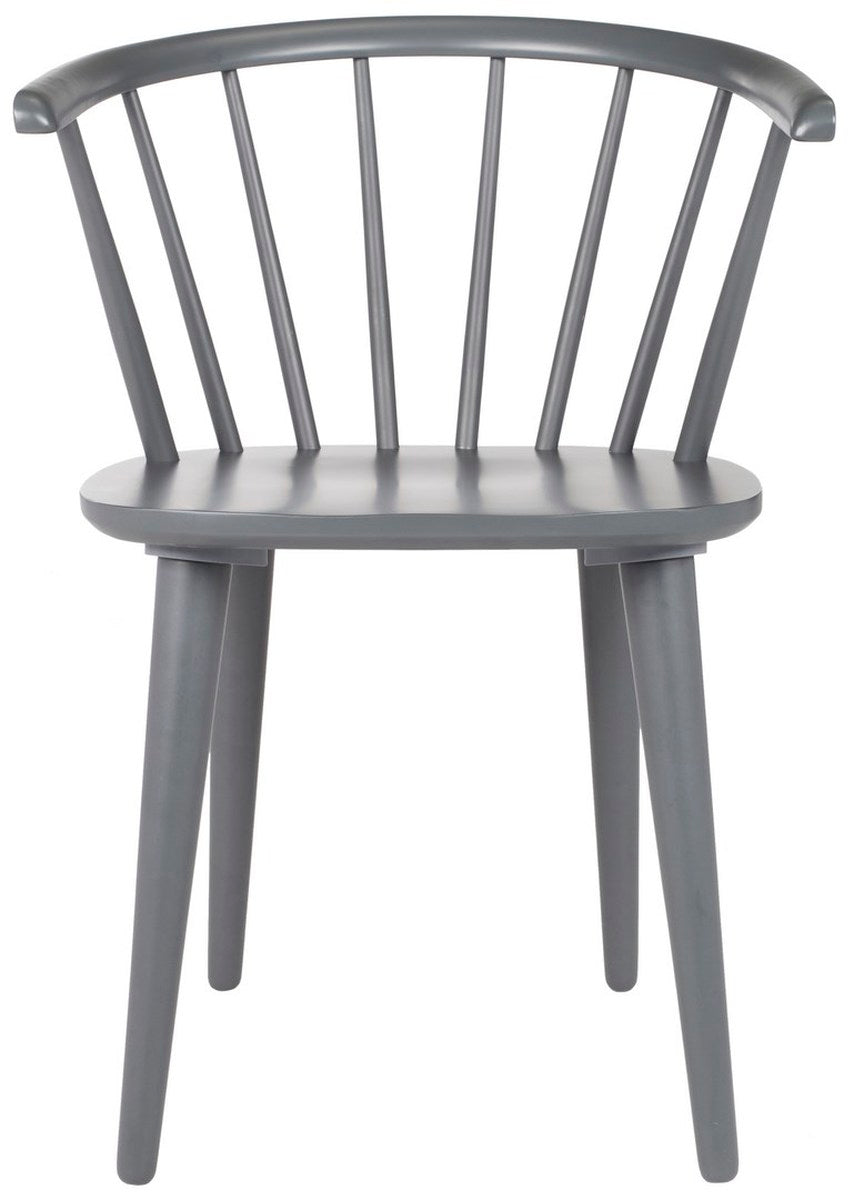  Safavieh Blanchard Spindle Side Chair Set of 2 - Grey - Bonton