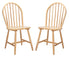  Safavieh Camden Dining Chair Set of 2 - Natural - Bonton