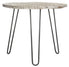  Safavieh Mindy Wood Top Dining Table - Natural / Grey - Bonton