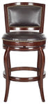  Safavieh Pasquale Bar Stool - Sierra/Brown - Bonton