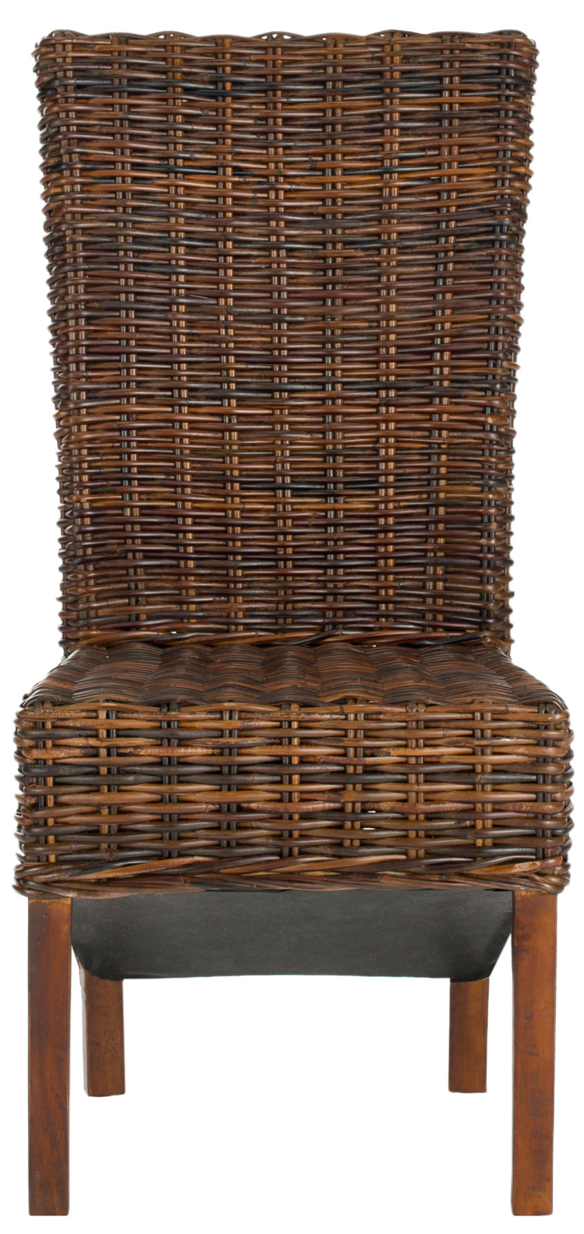  Safavieh Rattan Ridge Side Chair Set of 2 - Croco - Bonton