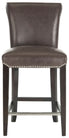  Safavieh Seth Counter Stool - Antique Brown - Bonton