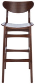  Safavieh Thaxton Bar Stools Set of 2 - Walnut - Bonton