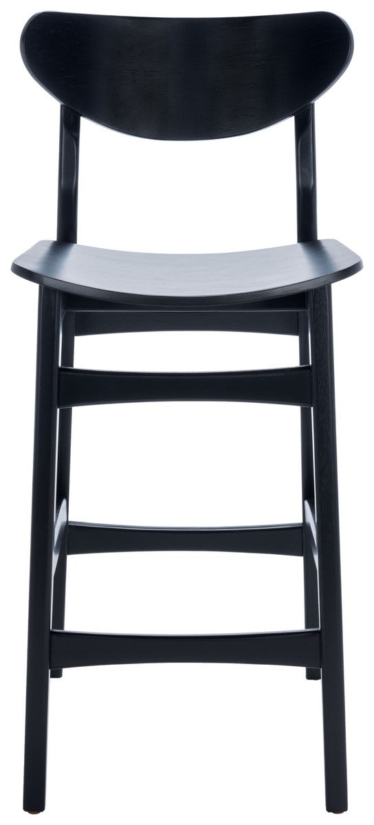  Safavieh Thaxton Counter Stools Set of 2 - Black - Bonton