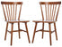  Safavieh Winona Dining Chairs Set of 2 - Walnut - Bonton