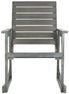  Safavieh Alexei Rocking Chair - Ash Gray - Bonton