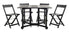  Safavieh Arvin Modern 5 Piece Living Set - Black - Bonton