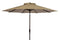 Athens Inside Out Striped Crank Outdoor Auto Tilt Umbrella