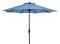 Athens Inside Out Striped Crank Outdoor Auto Tilt Umbrella