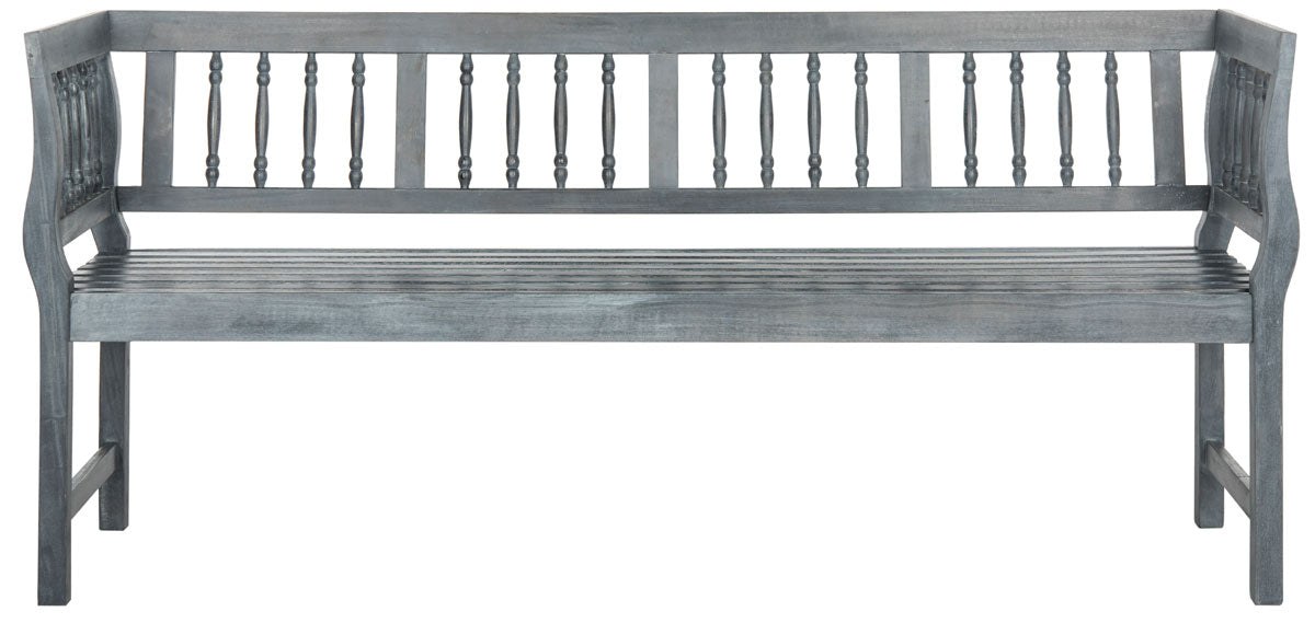  Safavieh Brentwood Bench - Ash Gray - Bonton