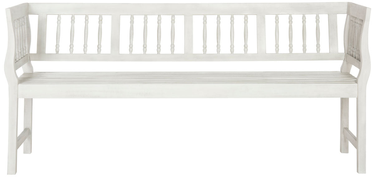  Safavieh Brentwood Bench - Antique White - Bonton