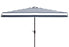  Safavieh Elsa Fashion Line Rectangle Umbrella - Navy/White - Bonton