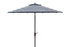  Safavieh Iris Fashion Line Round Umbrella - Navy/White - Bonton