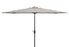  Safavieh Iris Fashion Line Rectangle Umbrella - Gray/White - Bonton