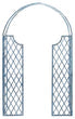  Safavieh Jaida Outdoor Arbor - Antique Blue - Bonton