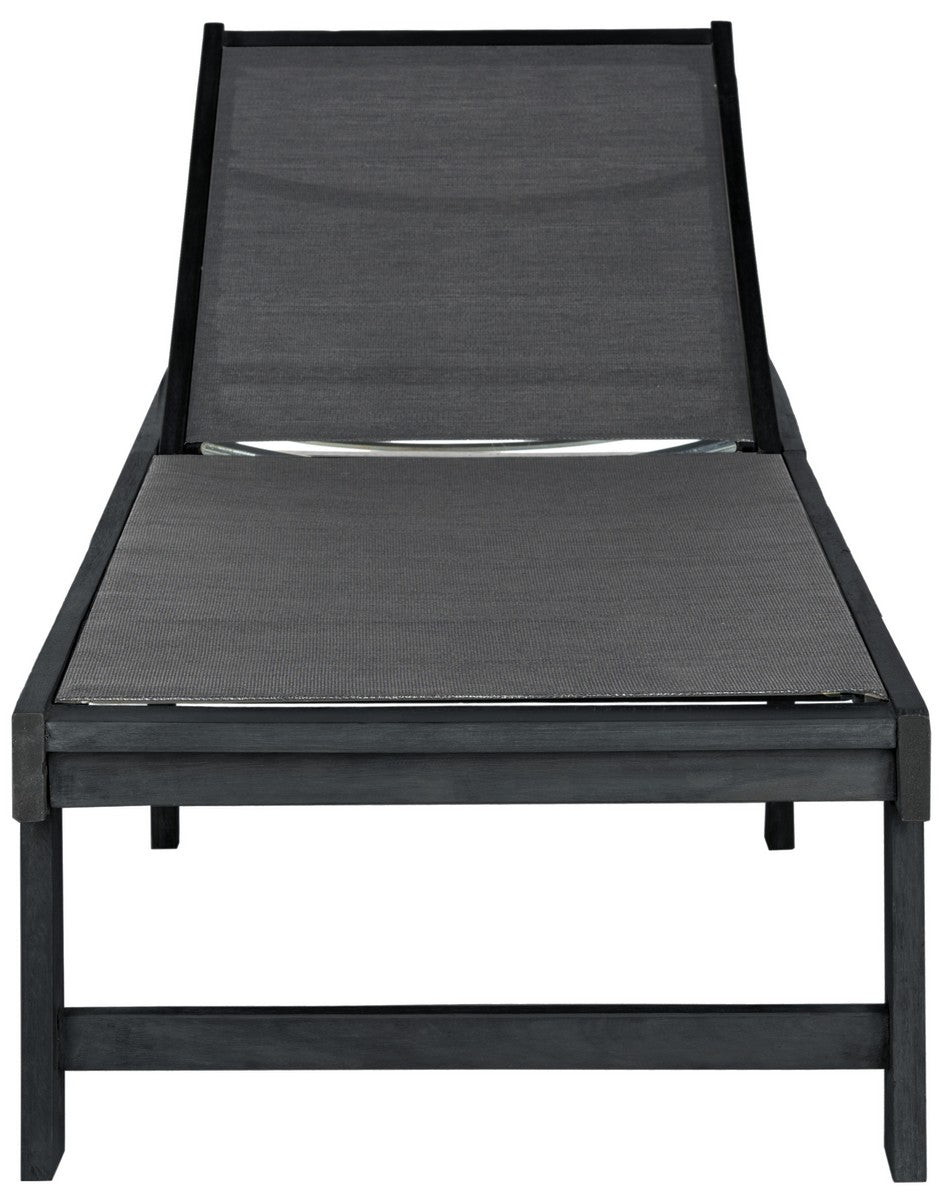  Safavieh Manteca Lounge Chair - Dark Slate Gray - Bonton